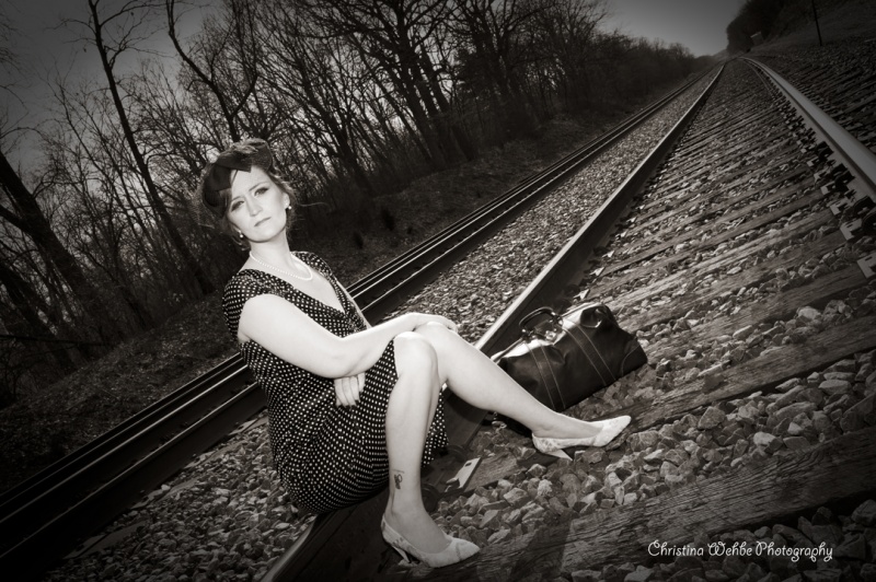 Female model photo shoot of AmieBethD by Christina Wehbe in Glen Ellen Illinois