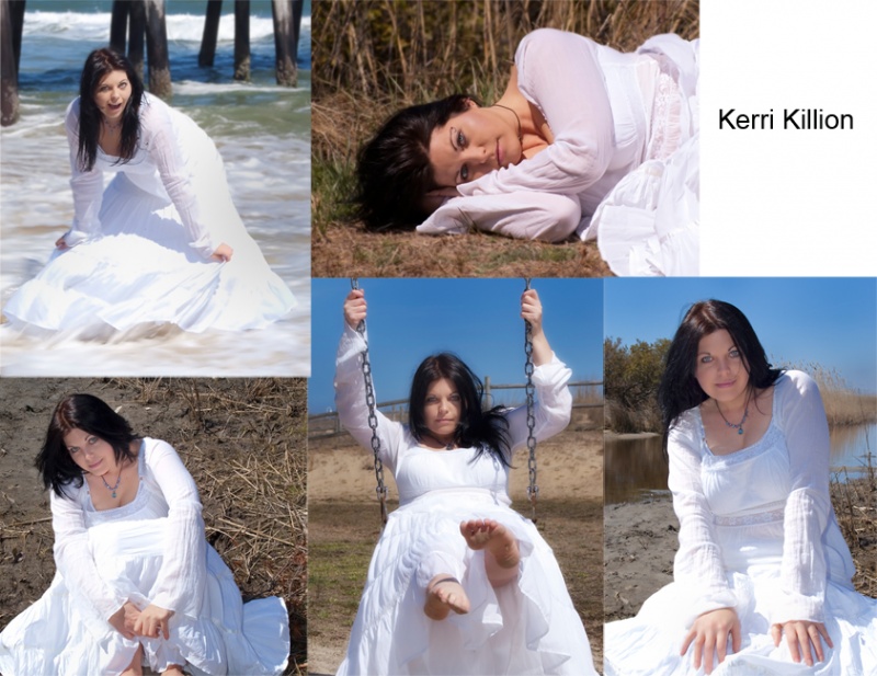 Female model photo shoot of Kerri Lynne Killion in sandbridge virginia beach, VA