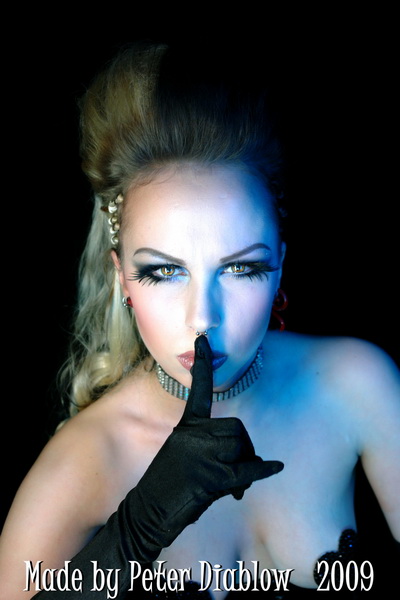 Female model photo shoot of Mari Kitten by PeterDiablow2009, makeup by Palapa