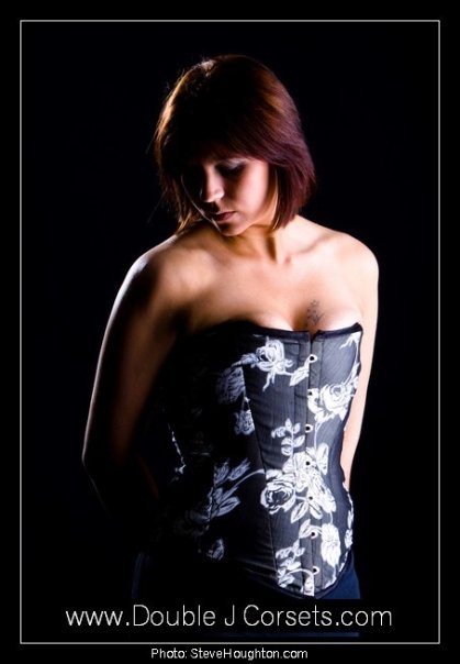 Female model photo shoot of Double J Corsets by Steve Houghton in Peterborough, Ontario