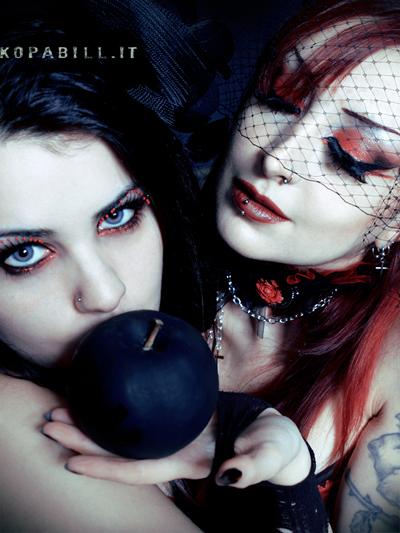 Female model photo shoot of KopaBill and Ermioneweb, makeup by Helena is Red