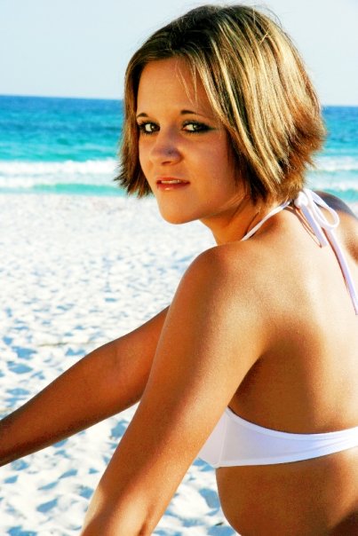 Female model photo shoot of Pregnant Lady LHeureux by Goll Photography in Pensacola Beach, FL