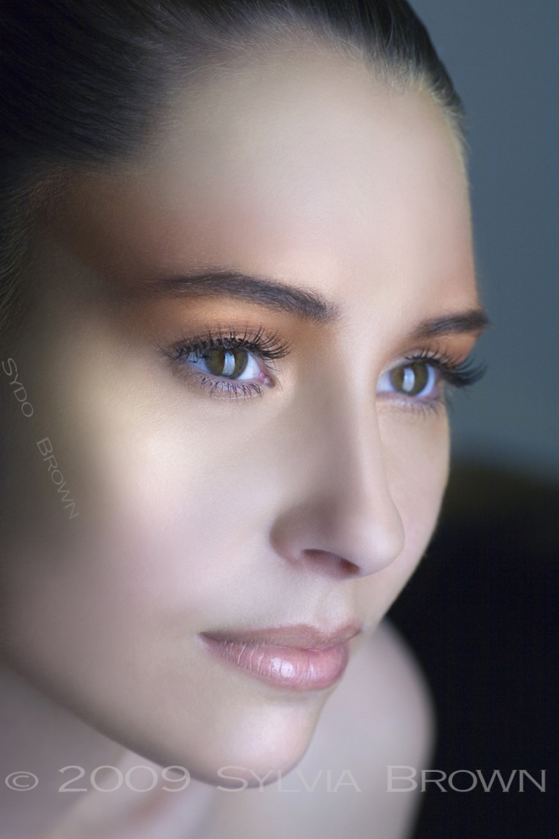 Female model photo shoot of Sy-Do in Studio, Glendale, makeup by CSLYU