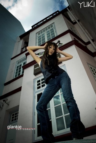 Female model photo shoot of Yuki T in Singapore