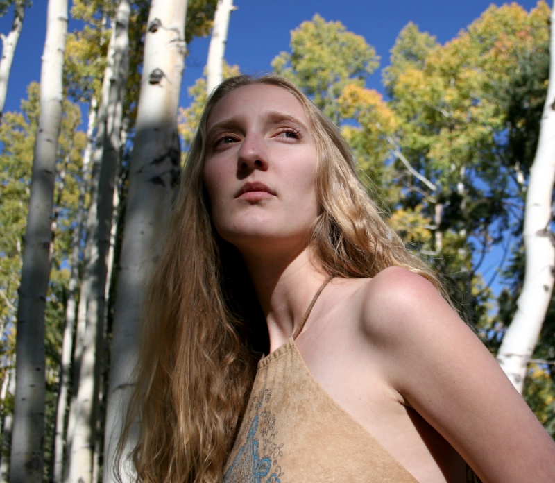 Male and Female model photo shoot of Naturally Fantastic and Audra in Snowbowl AZ