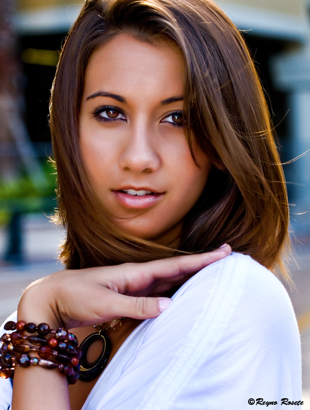 Female model photo shoot of Courtney Crawford by Reyno in Downtown Orlando, Florida