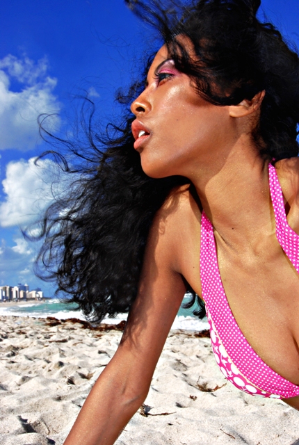 Female model photo shoot of She Is Elle in South Beach, Miami
