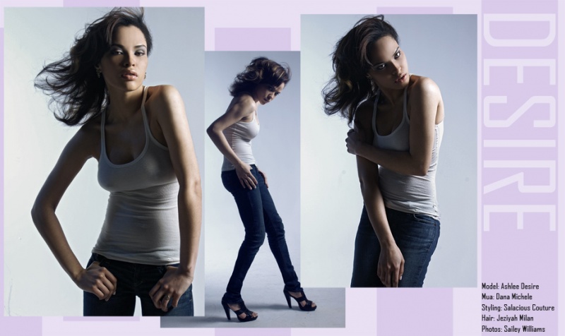 Female model photo shoot of Ashlee Desire in 3RD WARD BK NY