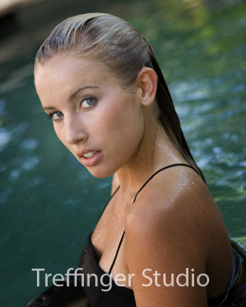 Female model photo shoot of Treffinger Studio in San Diego, CA