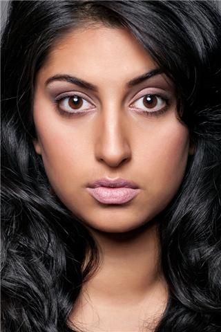 Female model photo shoot of Zuha by Robert McCadden, makeup by Fresh Face Stace