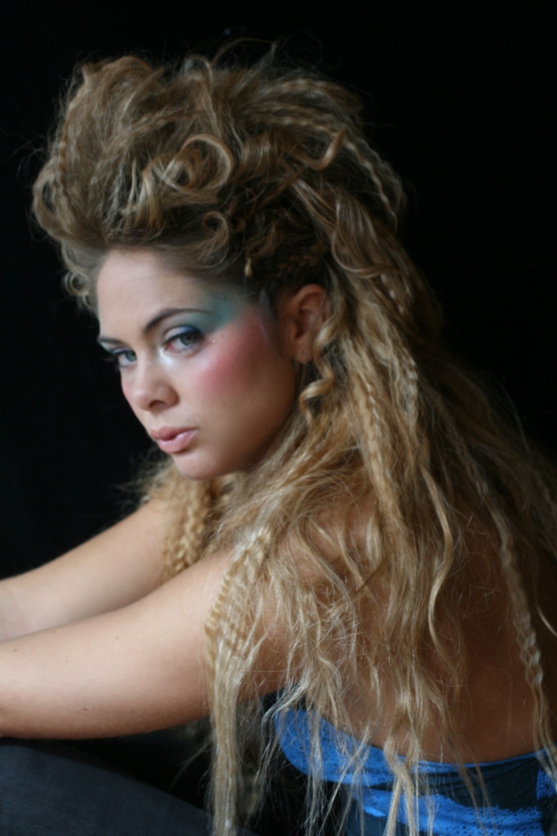 Female model photo shoot of Karen Filos in Bella Rose Salon