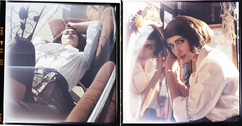 Female model photo shoot of Bita Abdolmohammadi and Tanja Plecas by christine_hahn, makeup by DIANA S