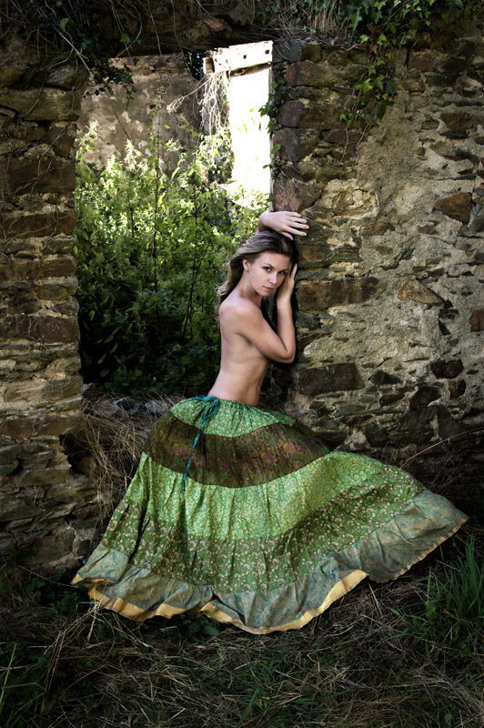 Female model photo shoot of Kristyna E Hessova in France