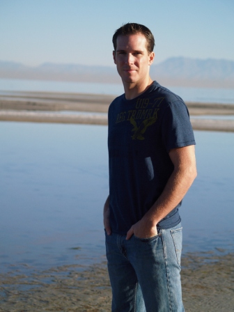 Male model photo shoot of Josh Hipple in Great Salt Lake, Utah