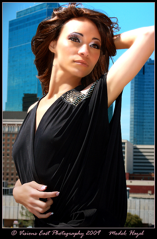 Female model photo shoot of Sweet Hazel by Visions East in Ft. Worth, TX, makeup by Nefertiti Artists 