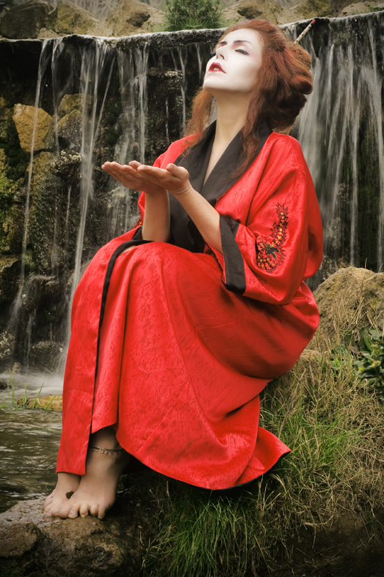 Female model photo shoot of Liga Kandele and klarika in Villa Pamphili,Rome, Italy