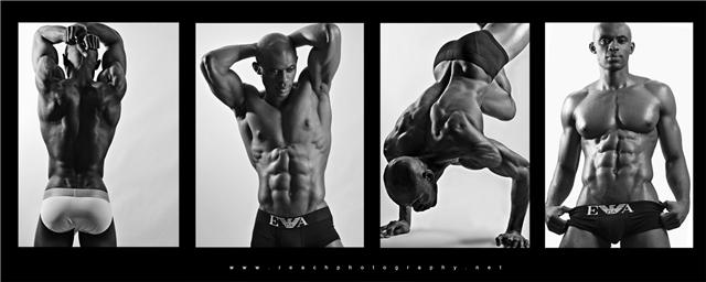 Male model photo shoot of PHYSIQUE 101