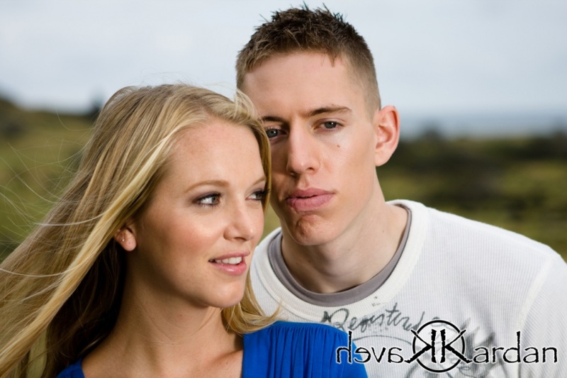 Male and Female model photo shoot of Andy_B and Callie Lyons by Kardan Photography in Oahu, Hawaii, makeup by Sassarella