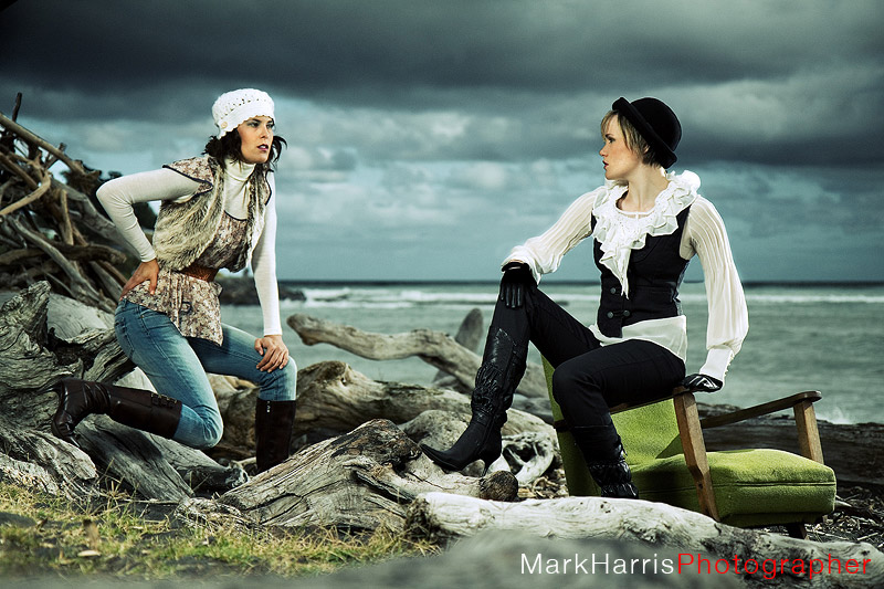 Male and Female model photo shoot of harro and Christine Conway in Taranaki