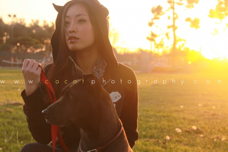 Female model photo shoot of Coco Tran