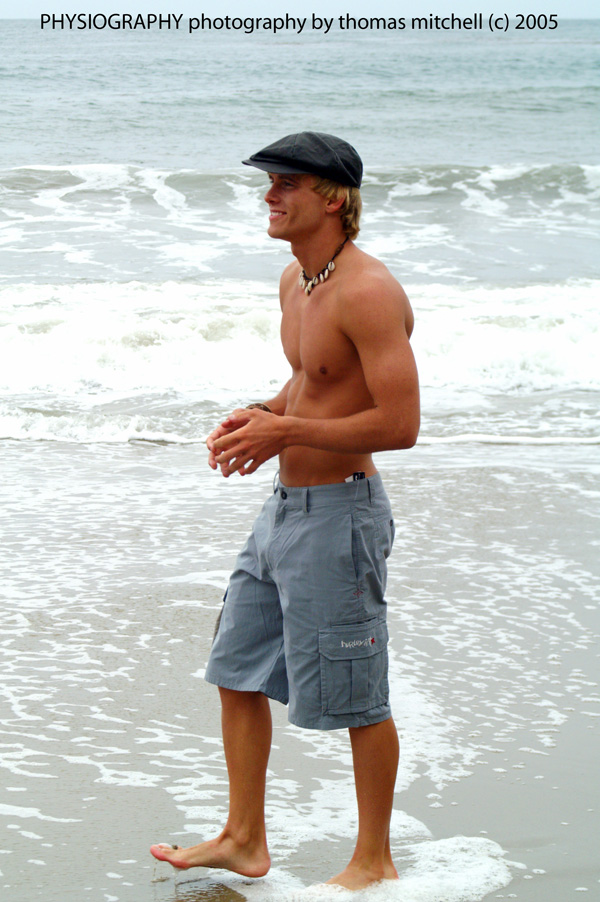 Male model photo shoot of David Andrew D in Malibu Beach