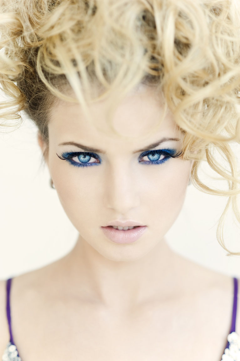Female model photo shoot of Shabay by Dan Lippitt, hair styled by Voula Isakov, makeup by MONIQUE ZAFARANA