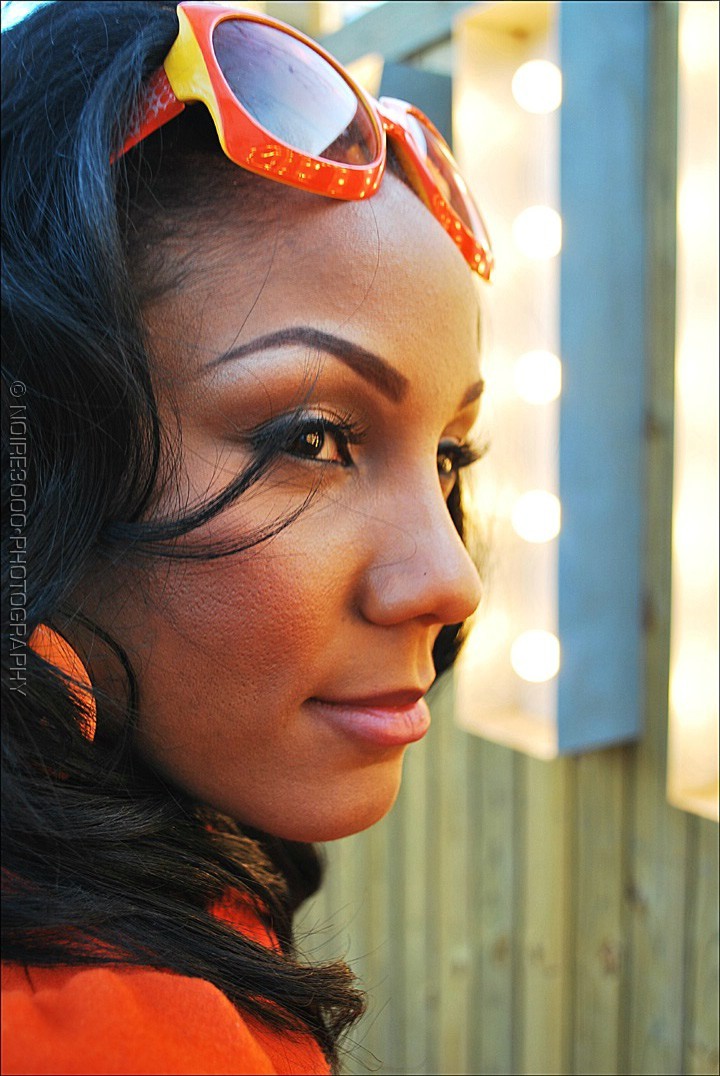 Female model photo shoot of Karee Shaw by N3K Photo Studios, makeup by PAINTED BY JEREMY