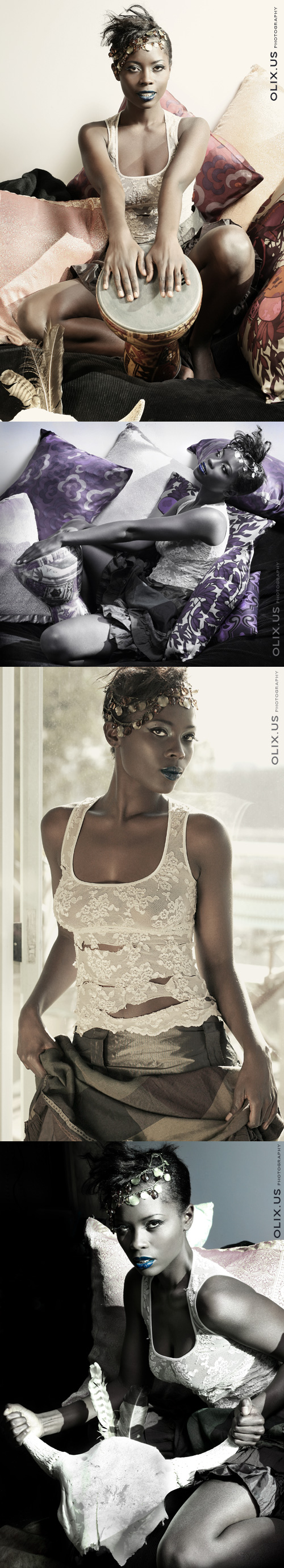 Female model photo shoot of Fatuma Deo by OLIX, wardrobe styled by Nic E, makeup by Carla J Farra