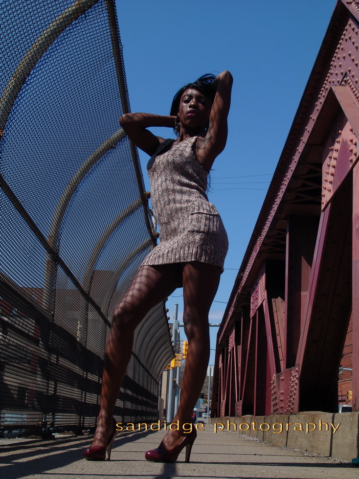 Female model photo shoot of Mrs CoCo by Sandidge Photography in Pittsburgh streets