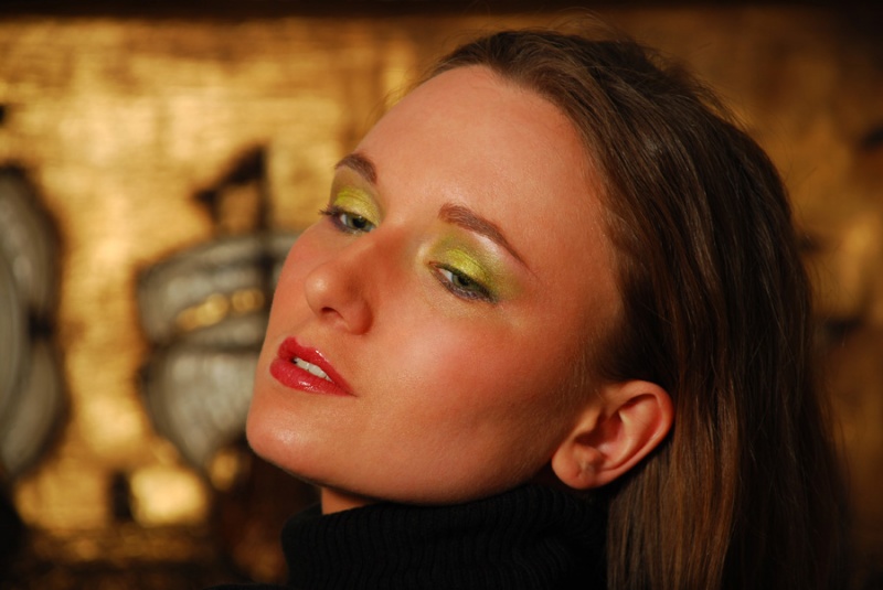Female model photo shoot of Face Art By Susan in Long Island