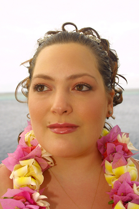 Female model photo shoot of Face Art By Susan in Tahiti