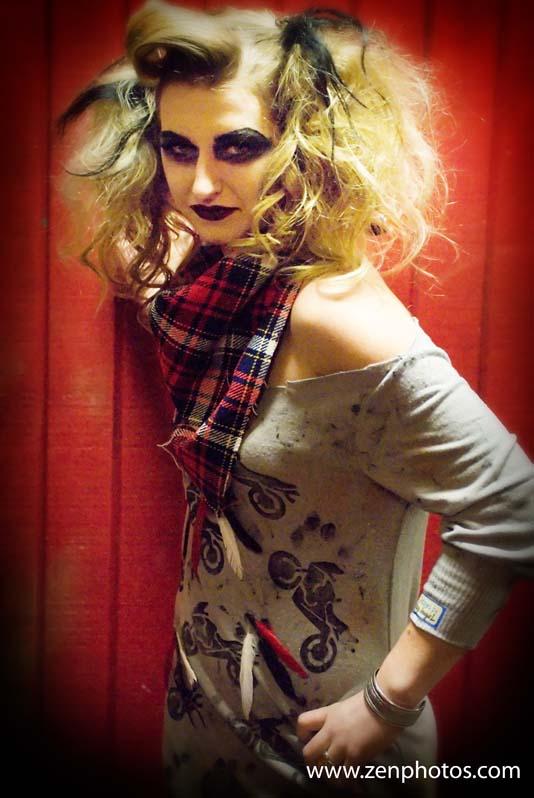 Female model photo shoot of MakeMeUp Connie in Benders Tavern, Denver, CO