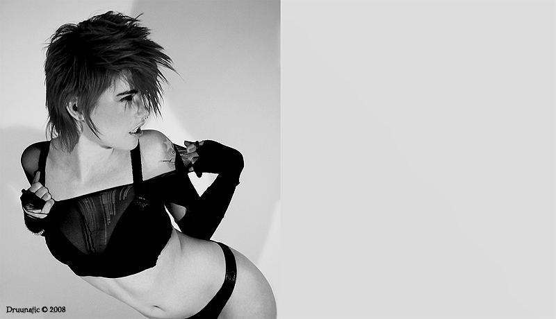 Female model photo shoot of MrCharlie by Druunatic