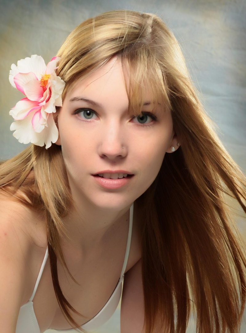 Female model photo shoot of Rebekka N by ronephoto