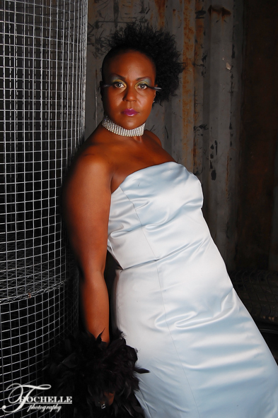 Female model photo shoot of The Royal Queen by T  Rochelle Photography, makeup by VIVA LA ZURI MUA