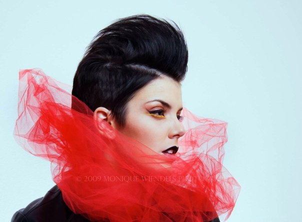 Female model photo shoot of karen joan makeup by Monique Wiendels