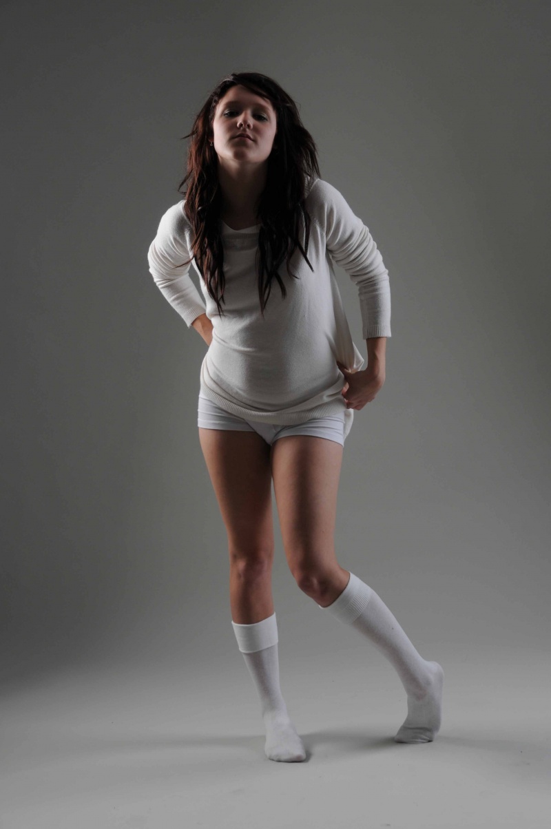 Female model photo shoot of Elizah by Bob House in Belleville Studio