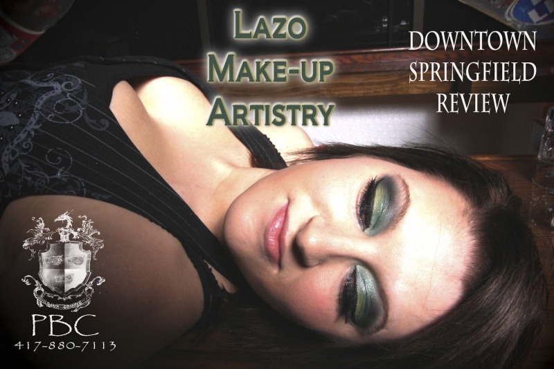 Female model photo shoot of Lazo Makeup Artistry in Electric Cowboy