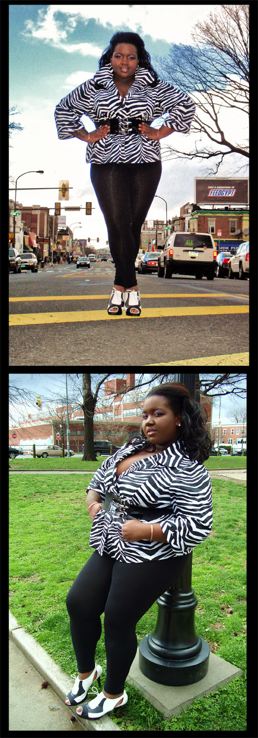 Female model photo shoot of Mrs. Dynasty in West Philadelphia, clothing designed by MARX PI 