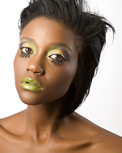 Female model photo shoot of Dessirae by CDphotography, makeup by LJ Hill Makeup Artistry