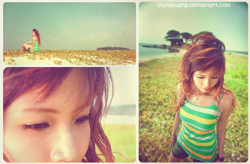 Female model photo shoot of Diana Huang in Kelor Island 