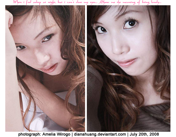 Female model photo shoot of Diana Huang in studio