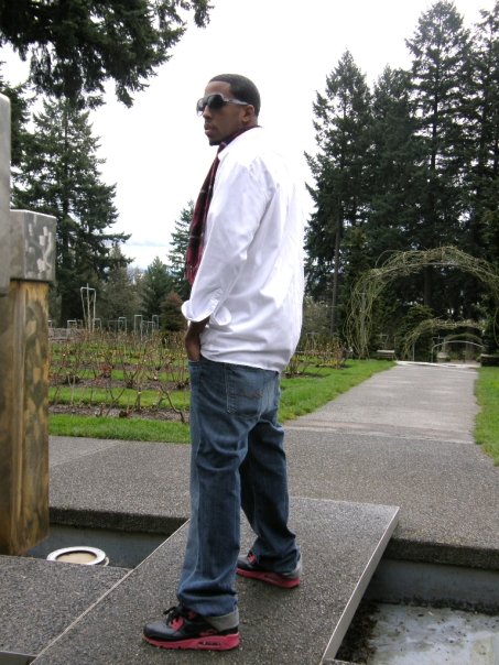 Male model photo shoot of Jayson Norris in Portland, OR-Washington Park