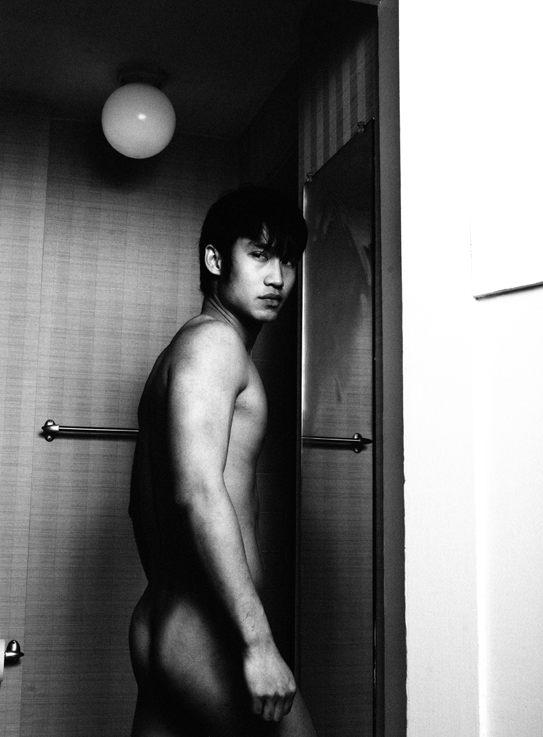 Male model photo shoot of Aviel Tan by William D Walsh in Hotel Executive Vintage Court, San Francisco