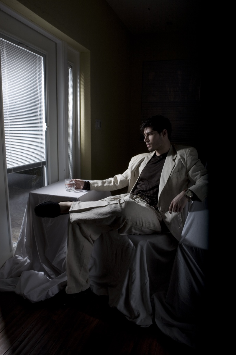 Male model photo shoot of Joseph Bianchini by natasha kertes