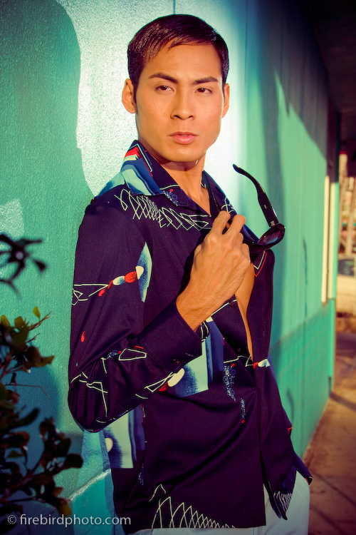 Male model photo shoot of Azhjeli Matthews by Firebird Photography in Honolulu, Hawaii, wardrobe styled by Styling by Cheyne