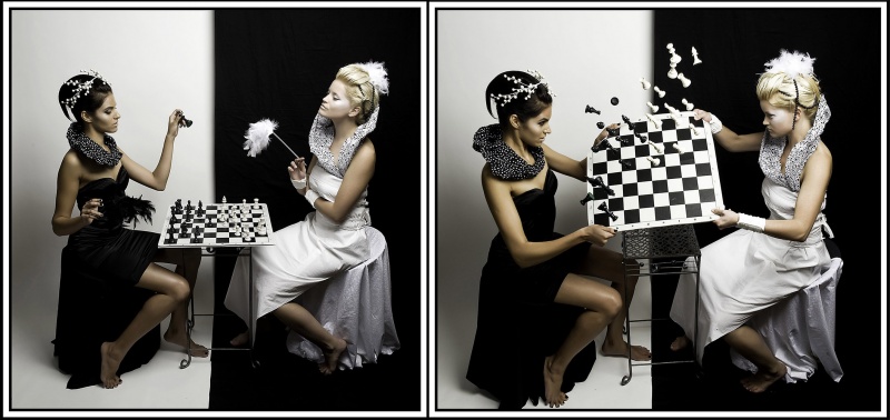 Female model photo shoot of Photolinia, Marita Gomsrud and Jeri McManus, makeup by Aly M and Tatyana Laisa