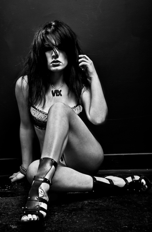Female model photo shoot of Vix Meech by TonyStubbings