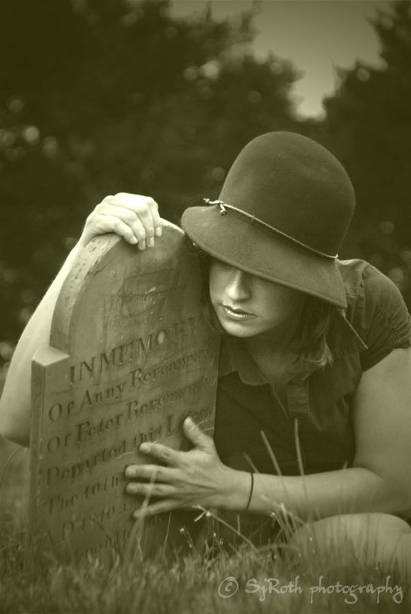 Female model photo shoot of Kristina Perez by SjRoth in Low Dutch Cemetary