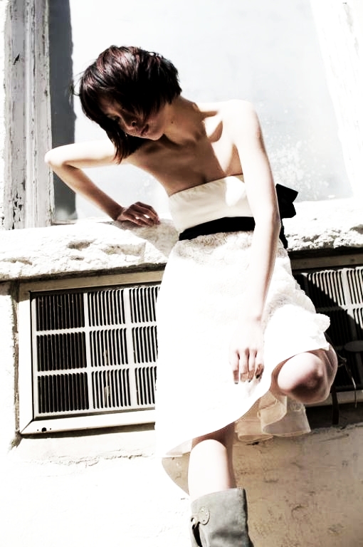 Female model photo shoot of Lily Wang